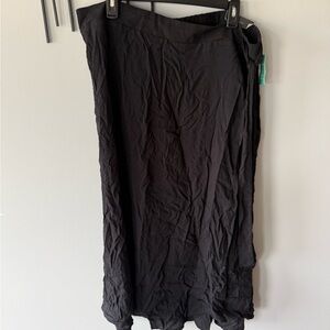 Maurices Black Maxi Skirt